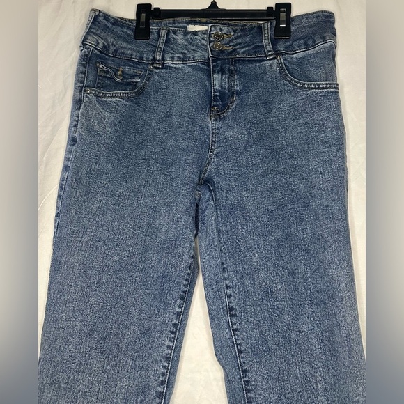 Pacsun Women’s Denim Blue Jean with Pockets size 30 Stretch Low Rise Bootcut - Picture 3 of 13